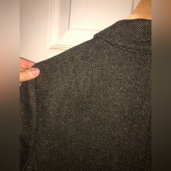 Banana Republic Jacket olive green 2 button blazer, wool. SZ 6 - Picture 11 of 15